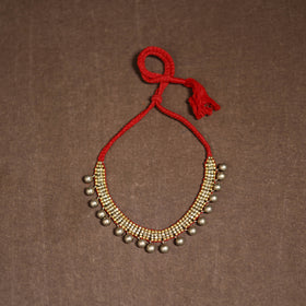 Tribal Odisha Dokra Threadwork Handmade Choker Necklace 26