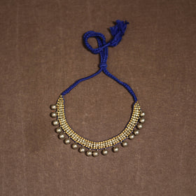 Tribal Odisha Dokra Threadwork Handmade Choker Necklace 23