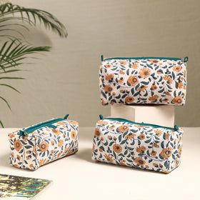  Handmade Cotton Toiletry Bags (Set of 3) 54 