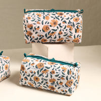 Cotton Toiletry Bag Set