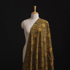 Ajrakh Hand Block Print Natural Dyed Cotton Hakoba Fabric 17