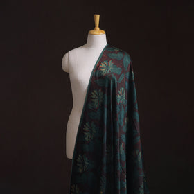 Pomegranate Peel Hand Block Print Modal Silk Fabric 05