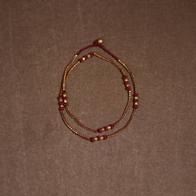 Tribal Odisha Dokra Threadwork Handmade Long Necklace 13