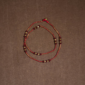 Tribal Odisha Dokra Threadwork Handmade Long Necklace 12