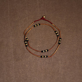 Tribal Odisha Dokra Threadwork Handmade Long Necklace 11