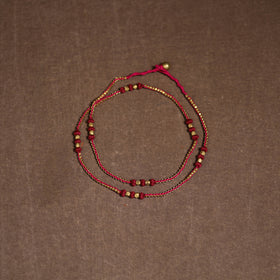 Tribal Odisha Dokra Threadwork Handmade Long Necklace 10