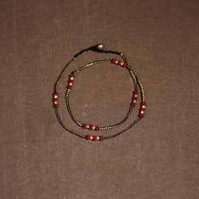 Tribal Odisha Dokra Threadwork Handmade Long Necklace 09