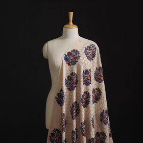 Ajrakh Hand Block Print Natural Dyed Cotton Hakoba Fabric 34