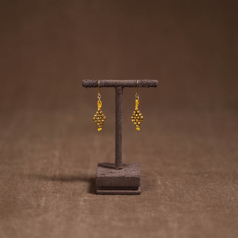Tribal Odisha Dokra Threadwork Handmade Earrings 78