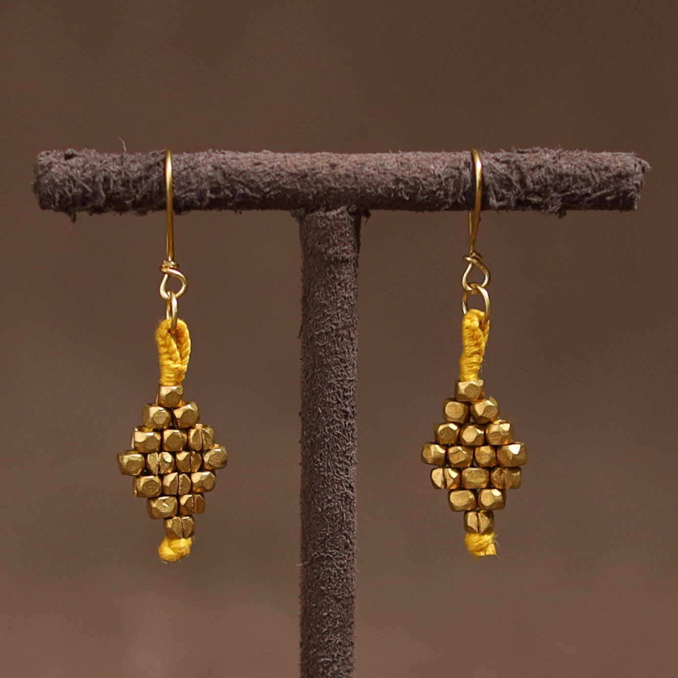 Tribal Odisha Dokra Threadwork Handmade Earrings 78
