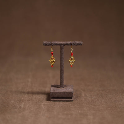 Tribal Odisha Dokra Threadwork Handmade Earrings 79