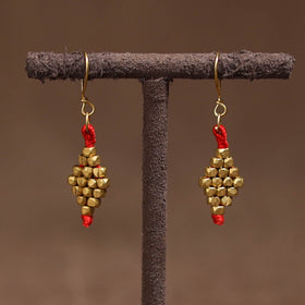 Tribal Odisha Dokra Threadwork Handmade Earrings 79