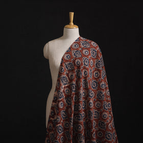 Ajrakh Hand Block Print Natural Dyed Cotton Hakoba Fabric 42