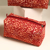 Cotton Toiletry Bag Set