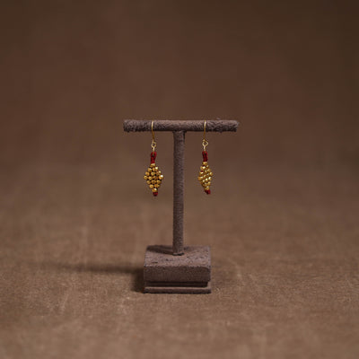Tribal Odisha Dokra Threadwork Handmade Earrings 81