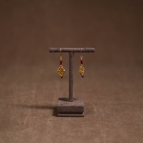 Tribal Odisha Dokra Threadwork Handmade Earrings 81
