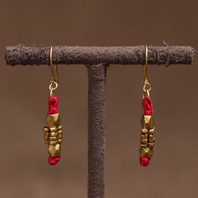 Tribal Odisha Dokra Threadwork Handmade Earrings 82