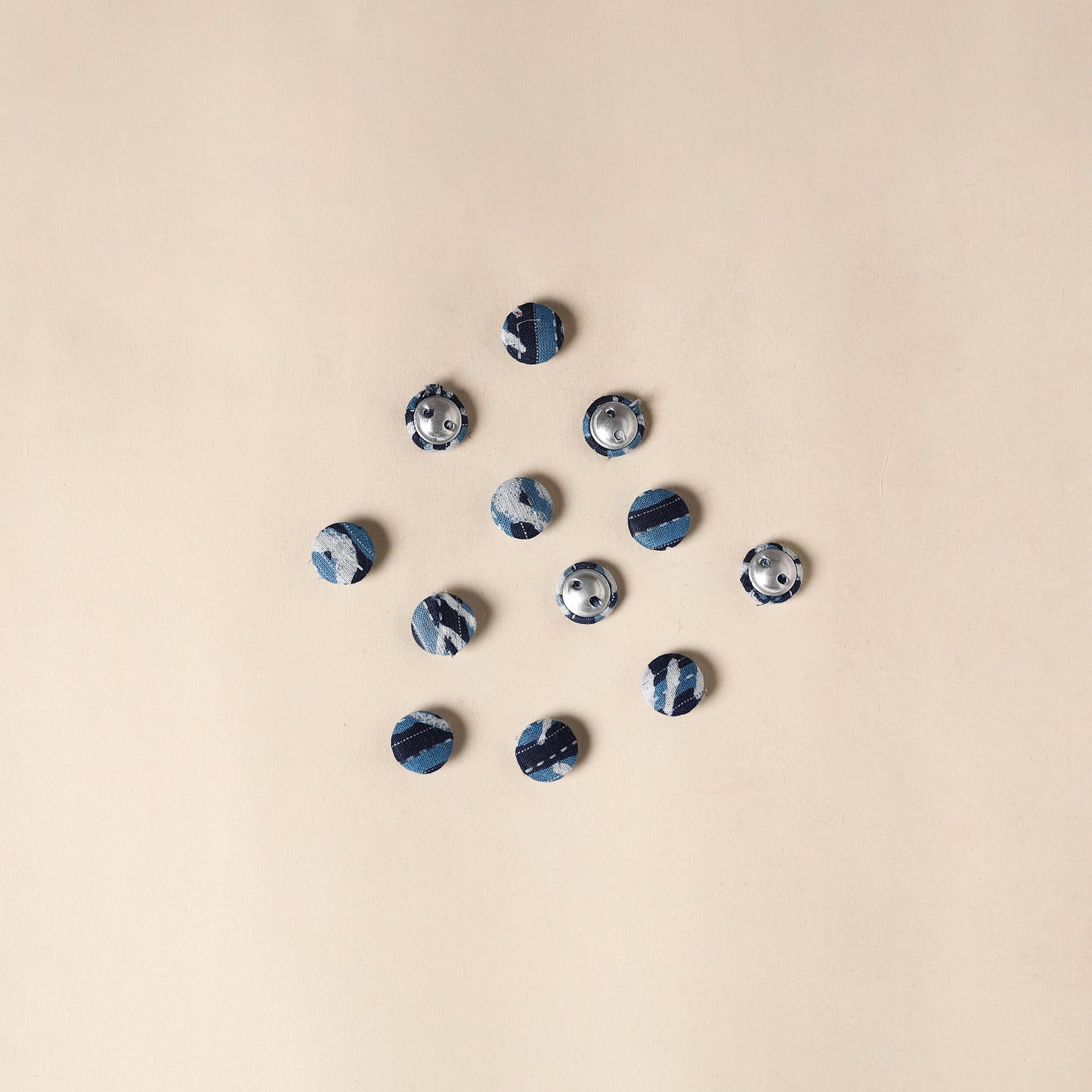  Handmade Fabric Button Small at iTokri