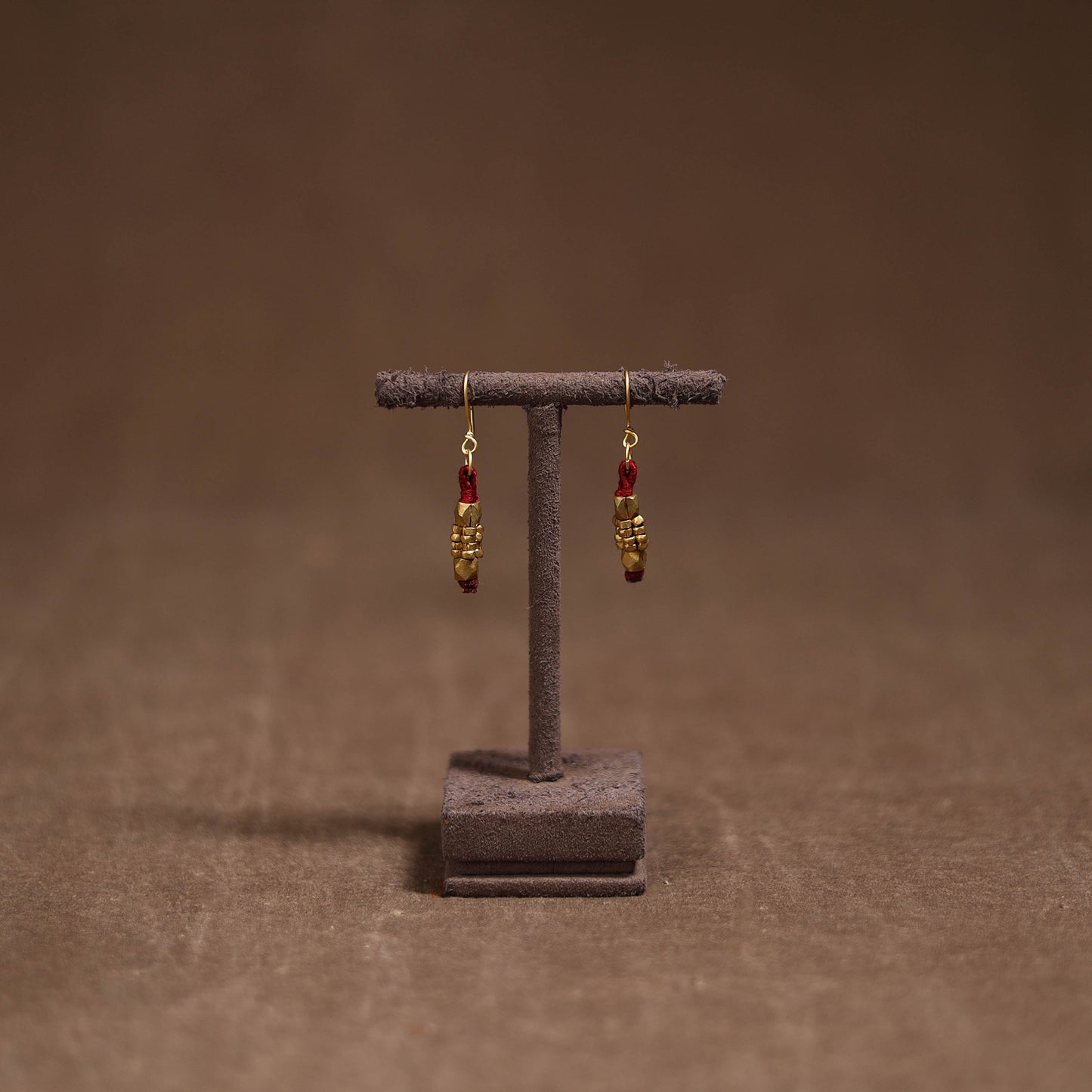 Tribal Odisha Dokra Threadwork Handmade Earrings 85