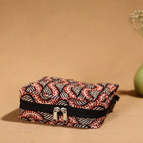 Multicolor Handmade 4 Pockets Cotton Jewelry Bag 