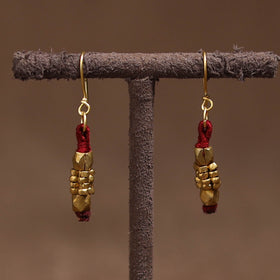 Tribal Odisha Dokra Threadwork Handmade Earrings 85