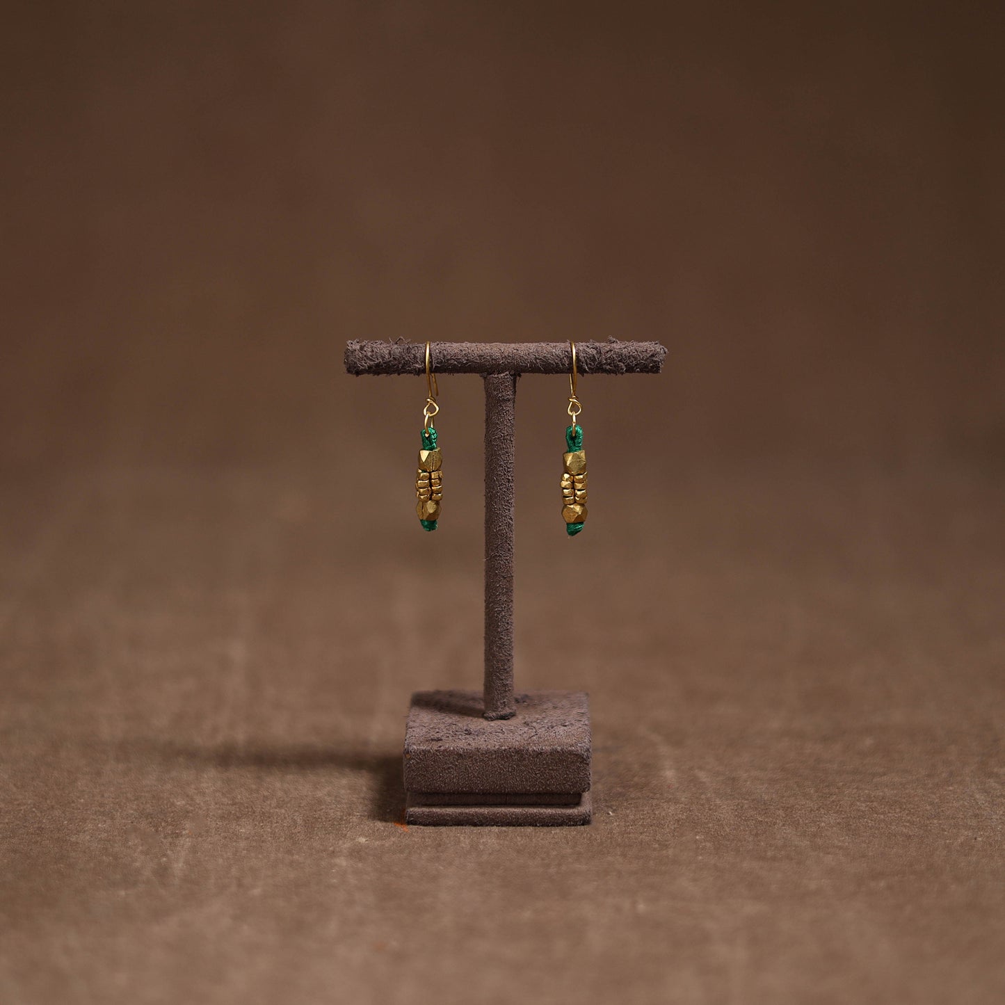 Tribal Odisha Dokra Threadwork Handmade Earrings 86