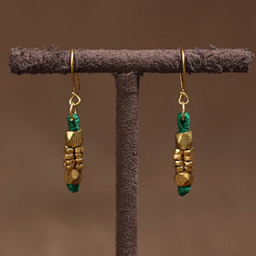 Tribal Odisha Dokra Threadwork Handmade Earrings 86