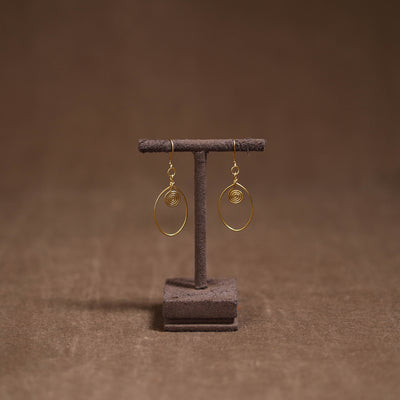 Tribal Odisha Dokra Threadwork Handmade Earrings 90