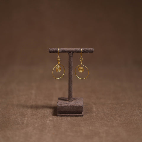 Tribal Odisha Dokra Threadwork Handmade Earrings 91