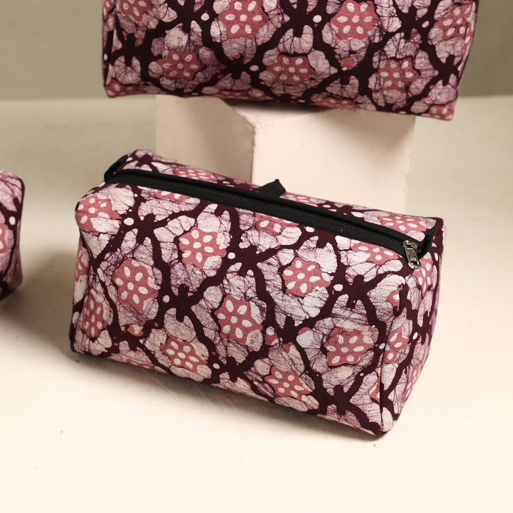 Cotton Toiletry Bag Set