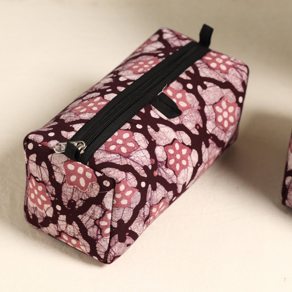 Cotton Toiletry Bag Set