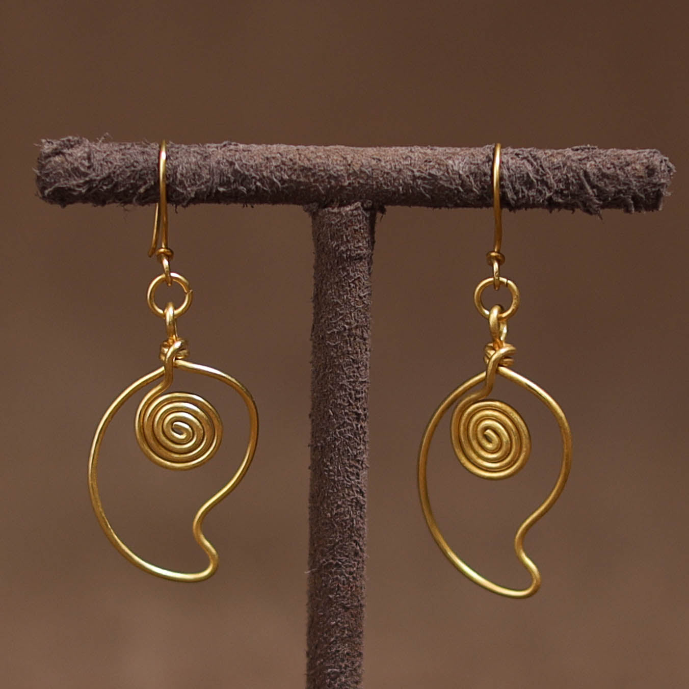 Tribal Odisha Dokra Threadwork Handmade Earrings 92