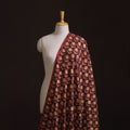 Pomegranate Peel Hand Block Print Cotton Fabric 02