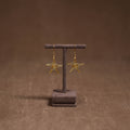 Tribal Odisha Dokra Threadwork Handmade Earrings 93