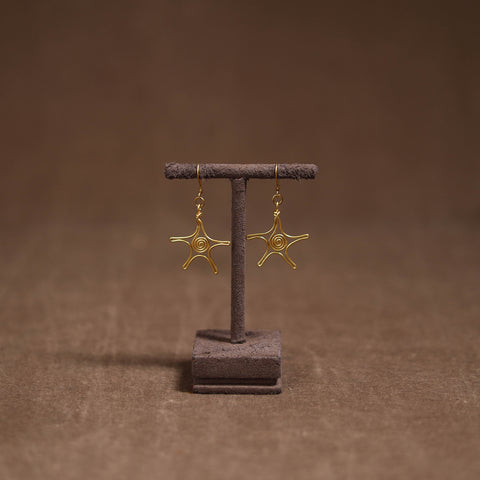 Tribal Odisha Dokra Threadwork Handmade Earrings 93