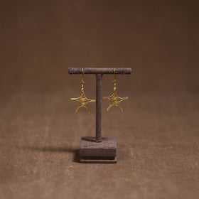 Tribal Odisha Dokra Threadwork Handmade Earrings 93