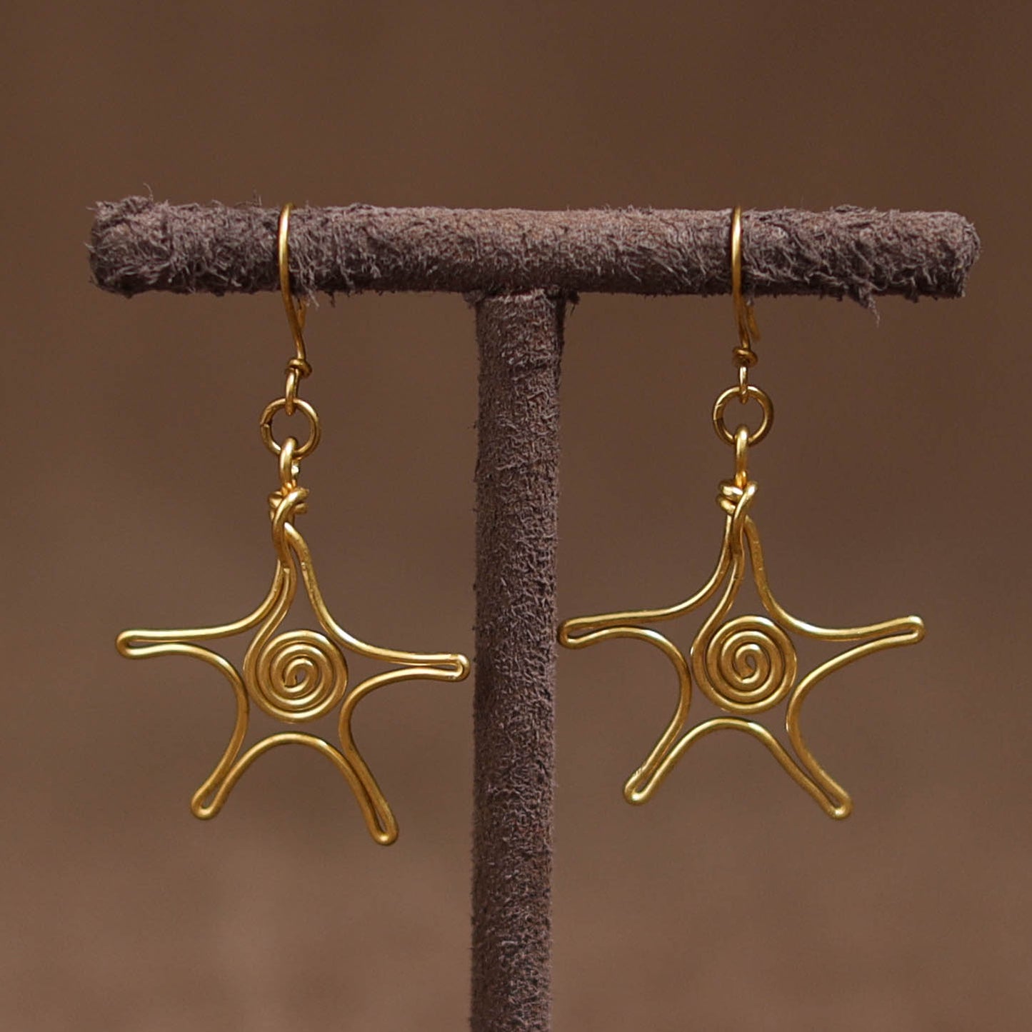 Tribal Odisha Dokra Threadwork Handmade Earrings 93