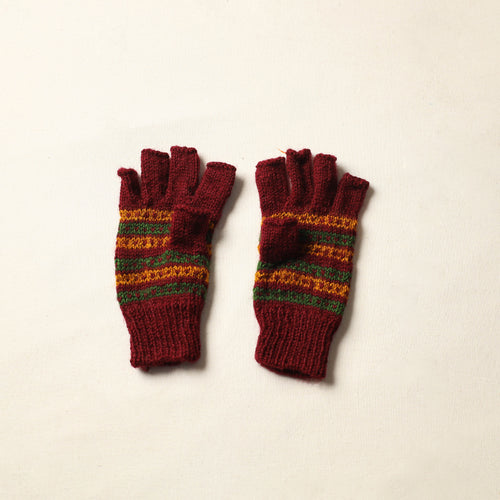 Kumaun Hand Knitted Woolen Gloves (Adult) 05