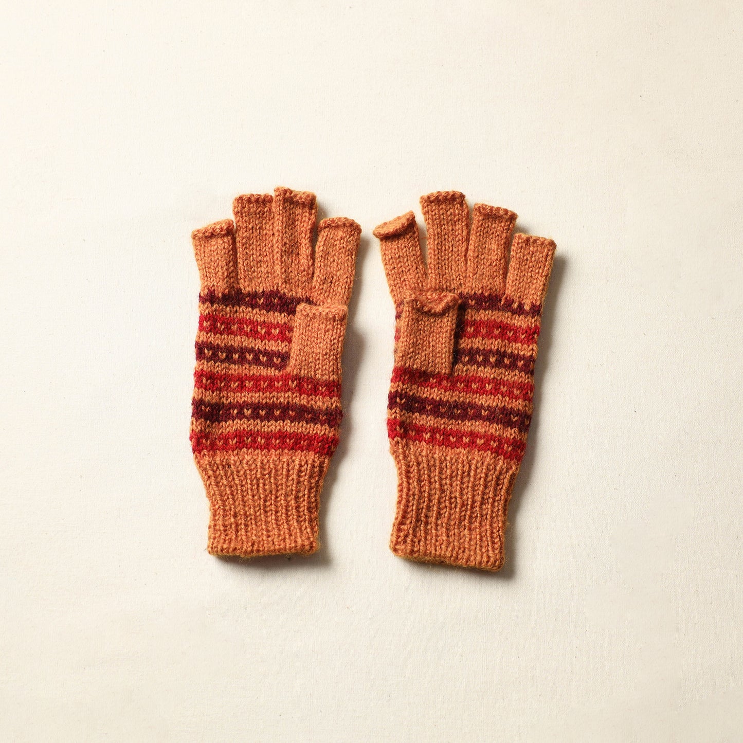 Kumaun Hand Knitted Woolen Gloves (Adult) 06