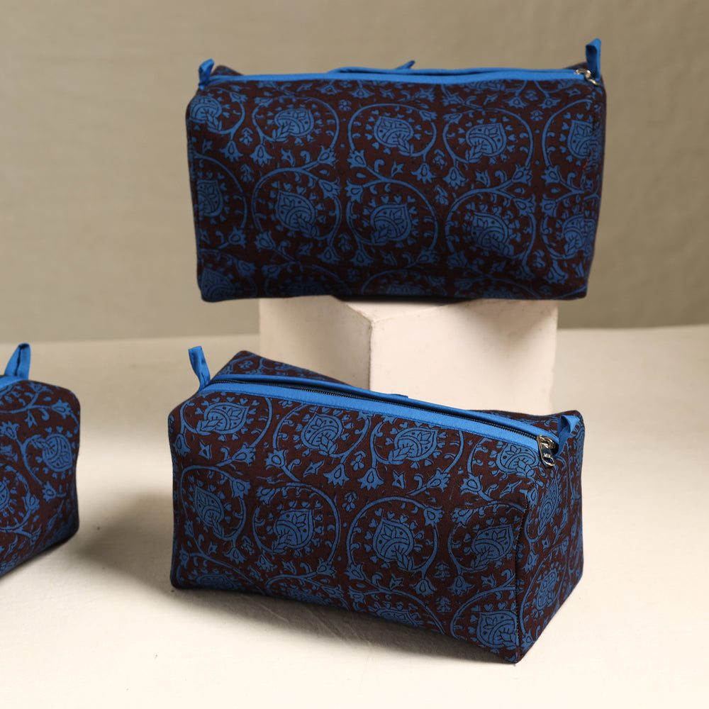 Cotton Toiletry Bag Set