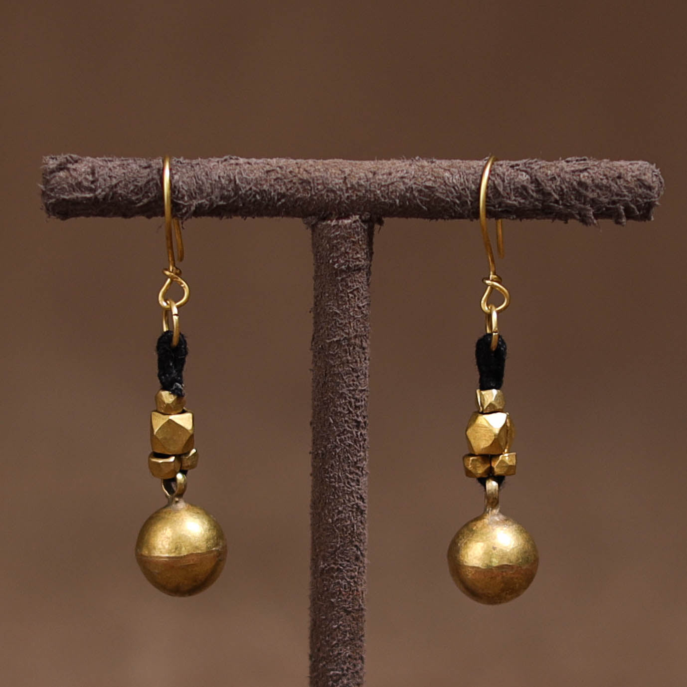 Tribal Odisha Dokra Threadwork Handmade Earrings 94