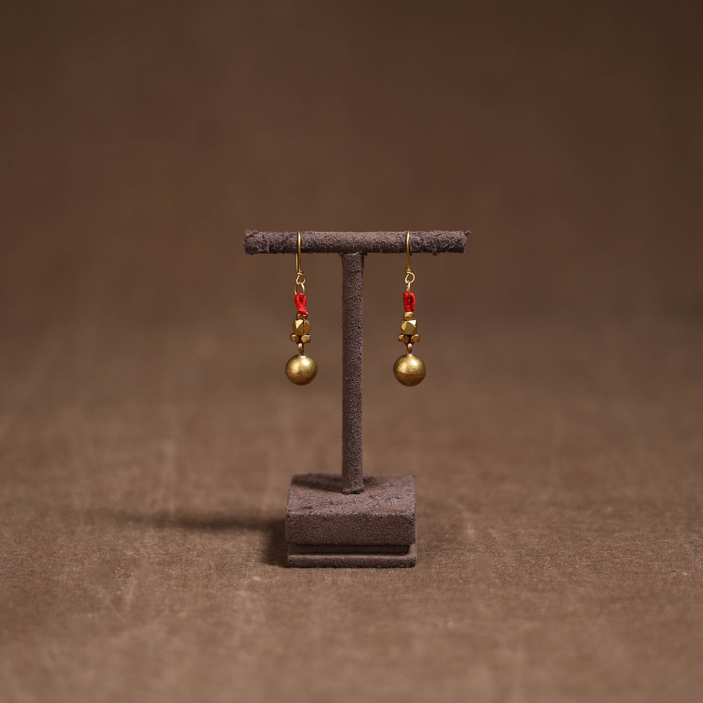 Tribal Odisha Dokra Threadwork Handmade Earrings 95