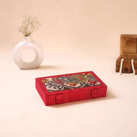 Kalamkari Handpainted Jewellery Box by Dwaraka Plus 03