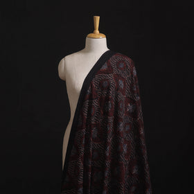 Ajrakh Hand Block Print Natural Dyed Cotton Hakoba Fabric 76