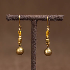 Tribal Odisha Dokra Threadwork Handmade Earrings 96