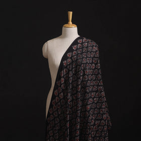 Ajrakh Hand Block Print Natural Dyed Cotton Hakoba Fabric 77