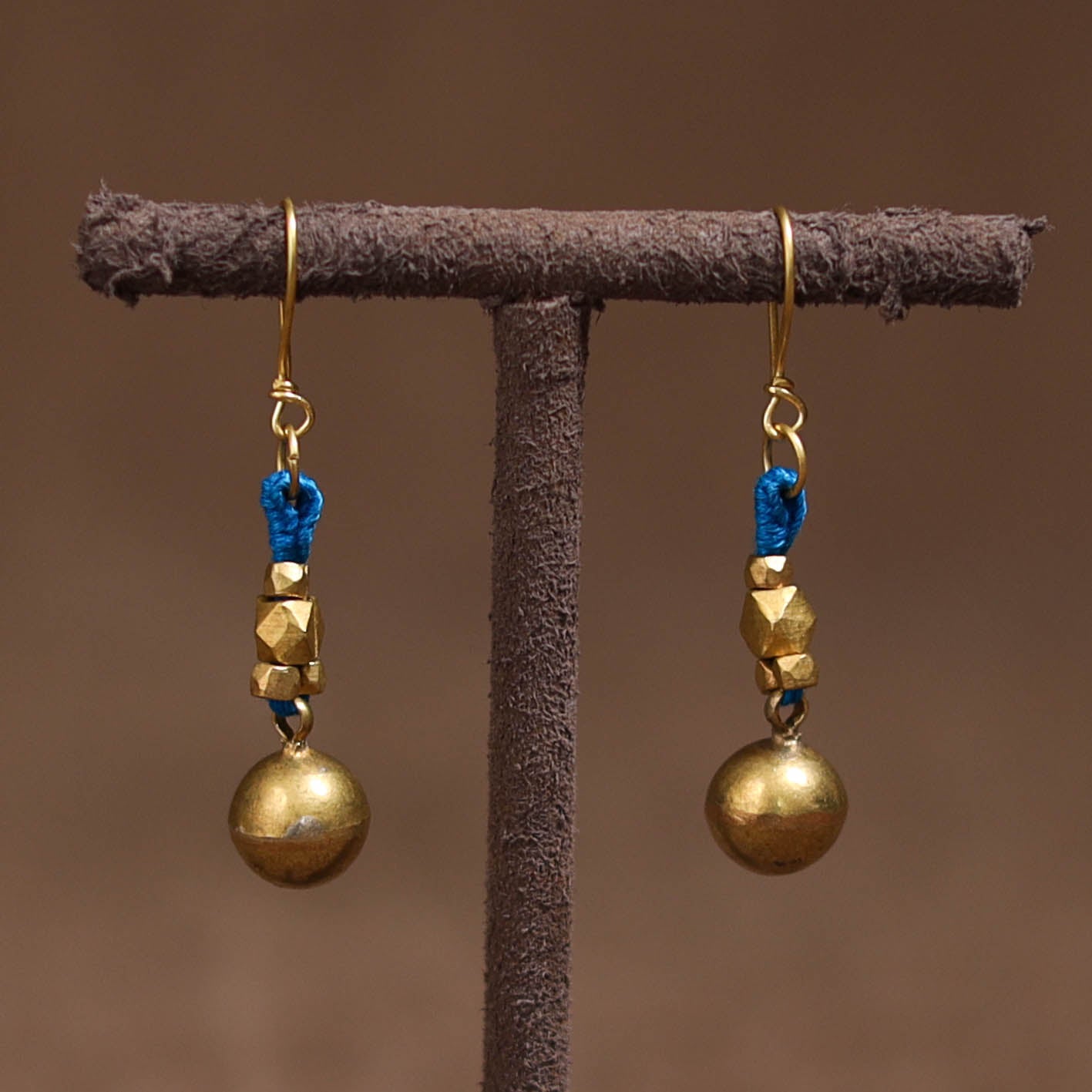 Tribal Odisha Dokra Threadwork Handmade Earrings 97