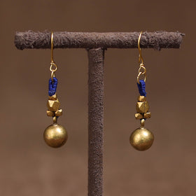 Tribal Odisha Dokra Threadwork Handmade Earrings 98