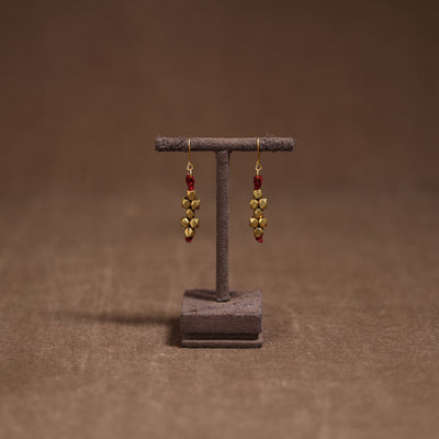 Tribal Odisha Dokra Threadwork Handmade Earrings 99