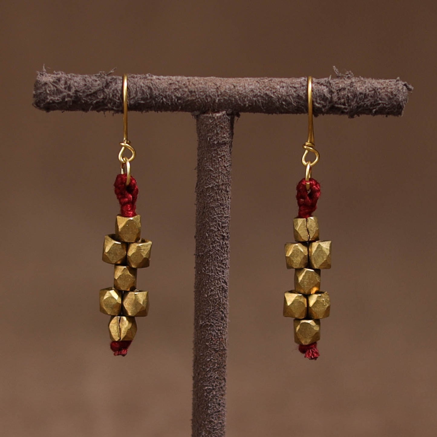 Tribal Odisha Dokra Threadwork Handmade Earrings 99